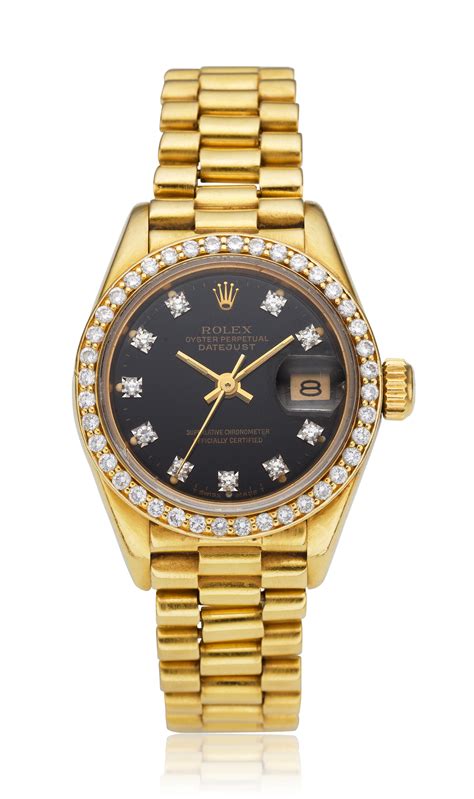 asaar diamonds ladies diamond rolex|Rolex lady Datejust gold.